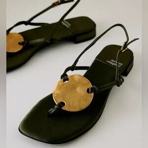 Jeffrey Campbell Chance Slingback Thong Sandals